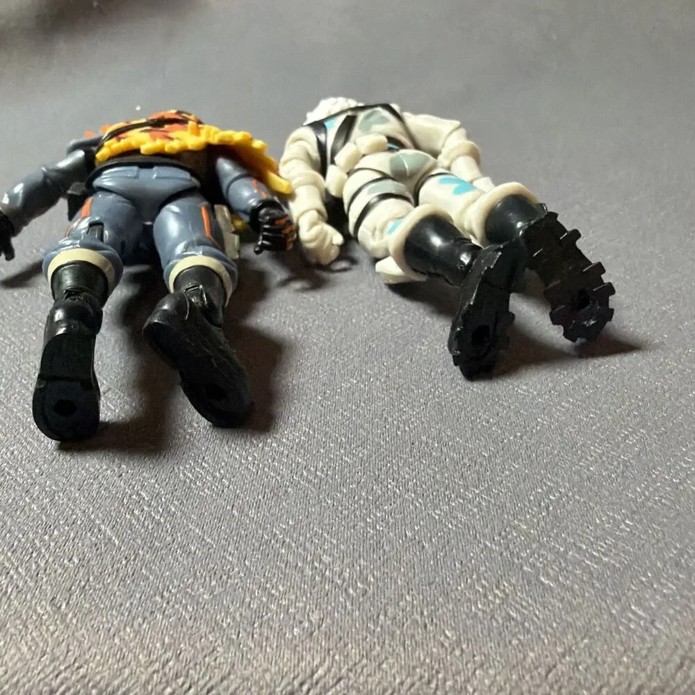 Fortnite Action Figures Lot Of 2 Frostbite and Longshot-M